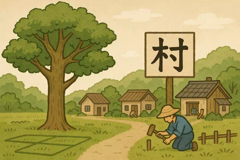 kanji illustration