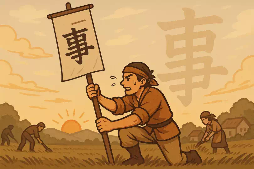 kanji illustration